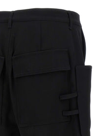 Rick Owens Stefan Cargo Bermuda Shorts Black