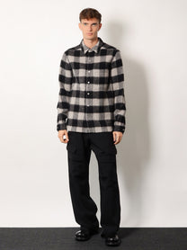 Rick Owens Men's Stefan Cargo Virgin Wool Trousers Black