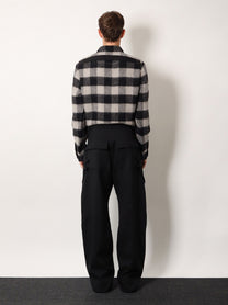 Rick Owens Men's Stefan Cargo Virgin Wool Trousers Black