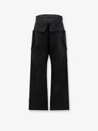 Rick Owens Men's Stefan Cargo Virgin Wool Trousers Black, view 2