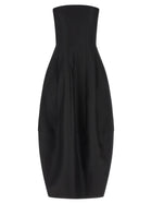 Khaite Stela Dress Black