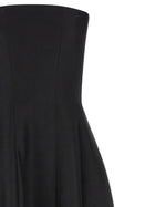 Khaite Stela Dress Black, view 3
