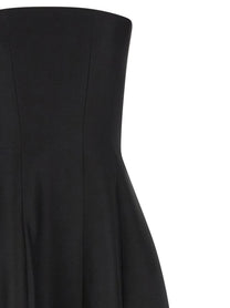 Khaite Stela Dress Black