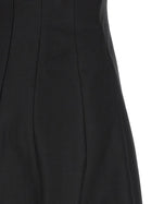 Khaite Stela Dress Black, view 4