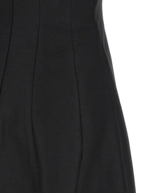 Khaite Stela Dress Black