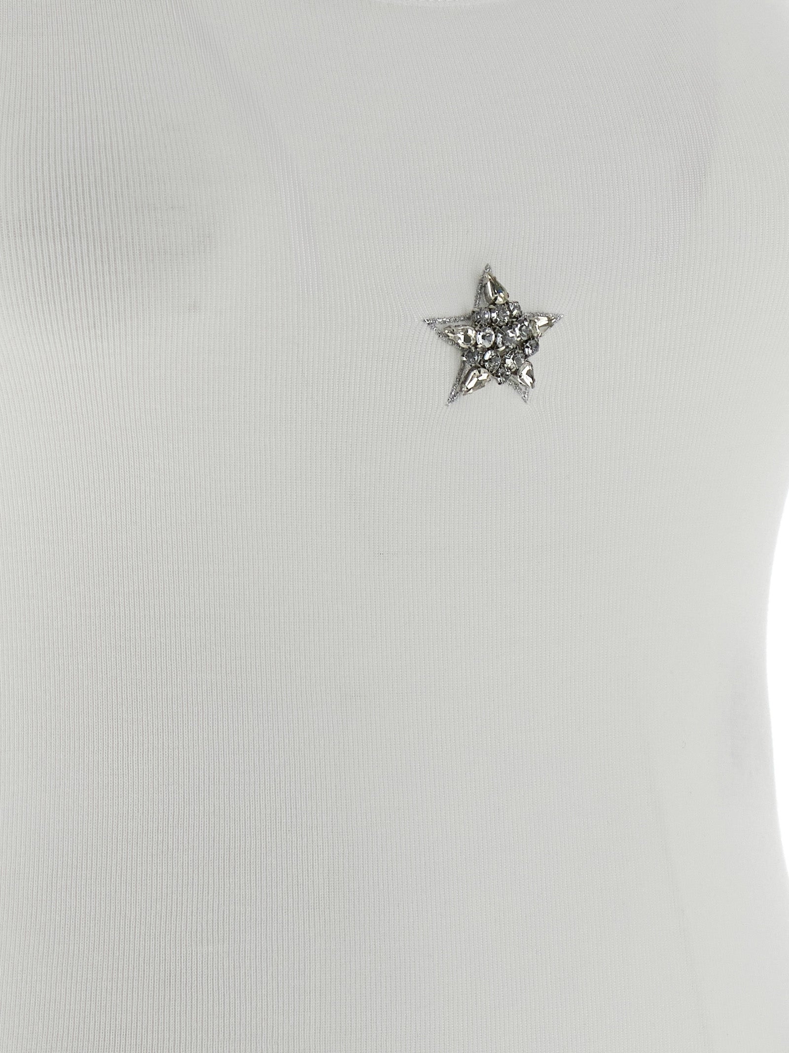 STELLA MCCARTNEY - STELLA MCCARTNEY - ’Crystal mini Star’ top - Women’s Tops
