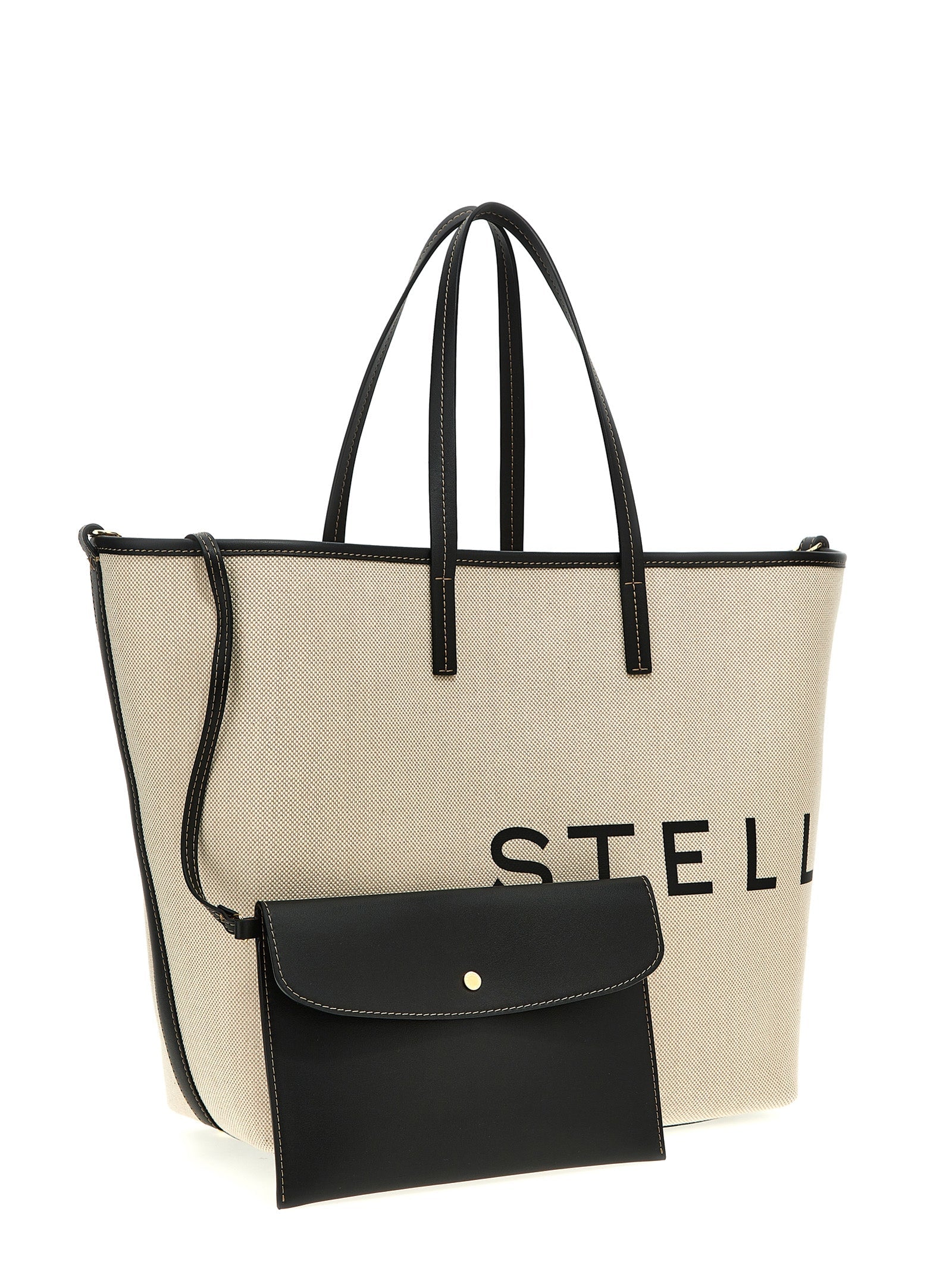 STELLA MCCARTNEY - STELLA MCCARTNEY - ’Logo’ shopping bag - Women’s Bags
