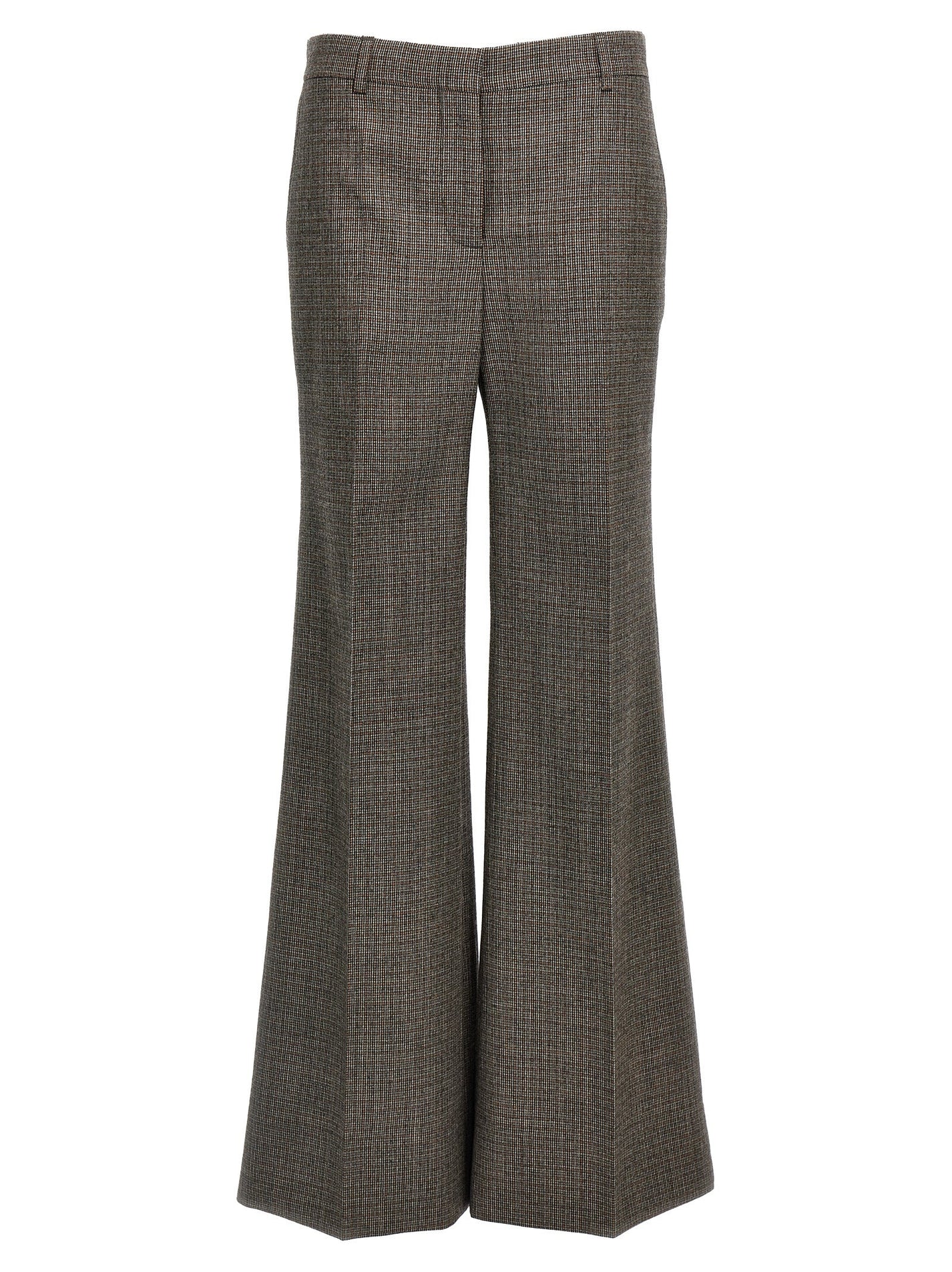 STELLA MCCARTNEY - STELLA MCCARTNEY - Houndstooth foot pants - Women’s Pants