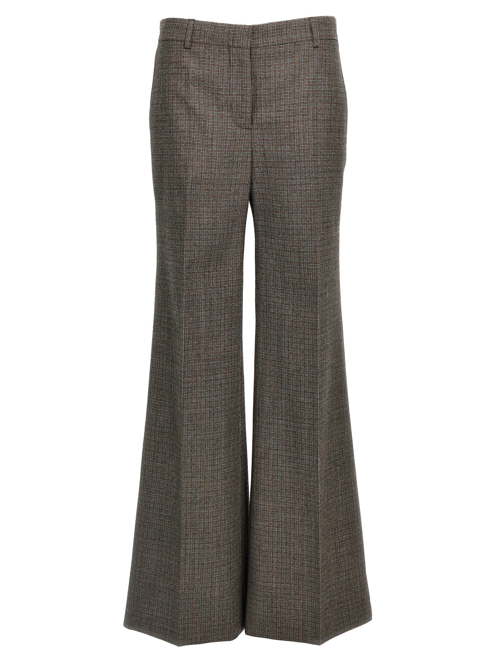 STELLA MCCARTNEY - STELLA MCCARTNEY - Houndstooth foot pants - Women’s Pants