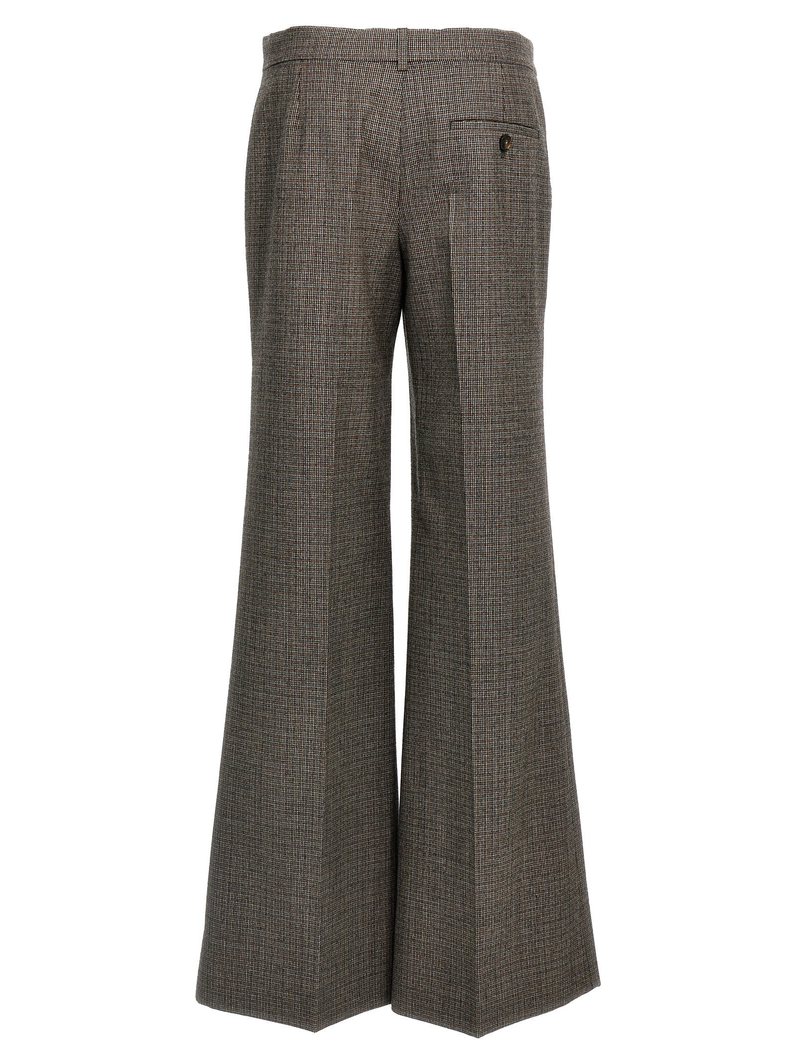 STELLA MCCARTNEY - STELLA MCCARTNEY - Houndstooth foot pants - Women’s Pants