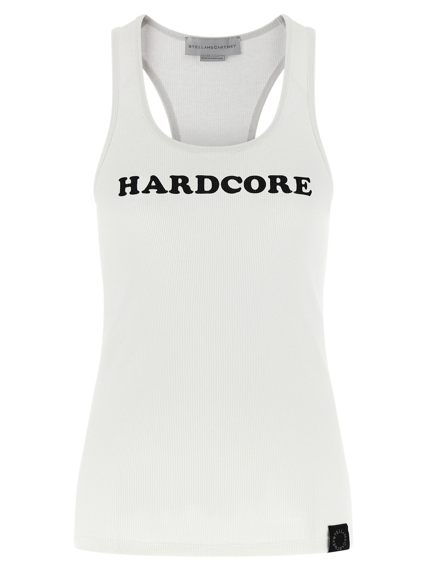 STELLA MCCARTNEY - STELLA MCCARTNEY - Top slogan ’Hardcore’ - Women’s Tops