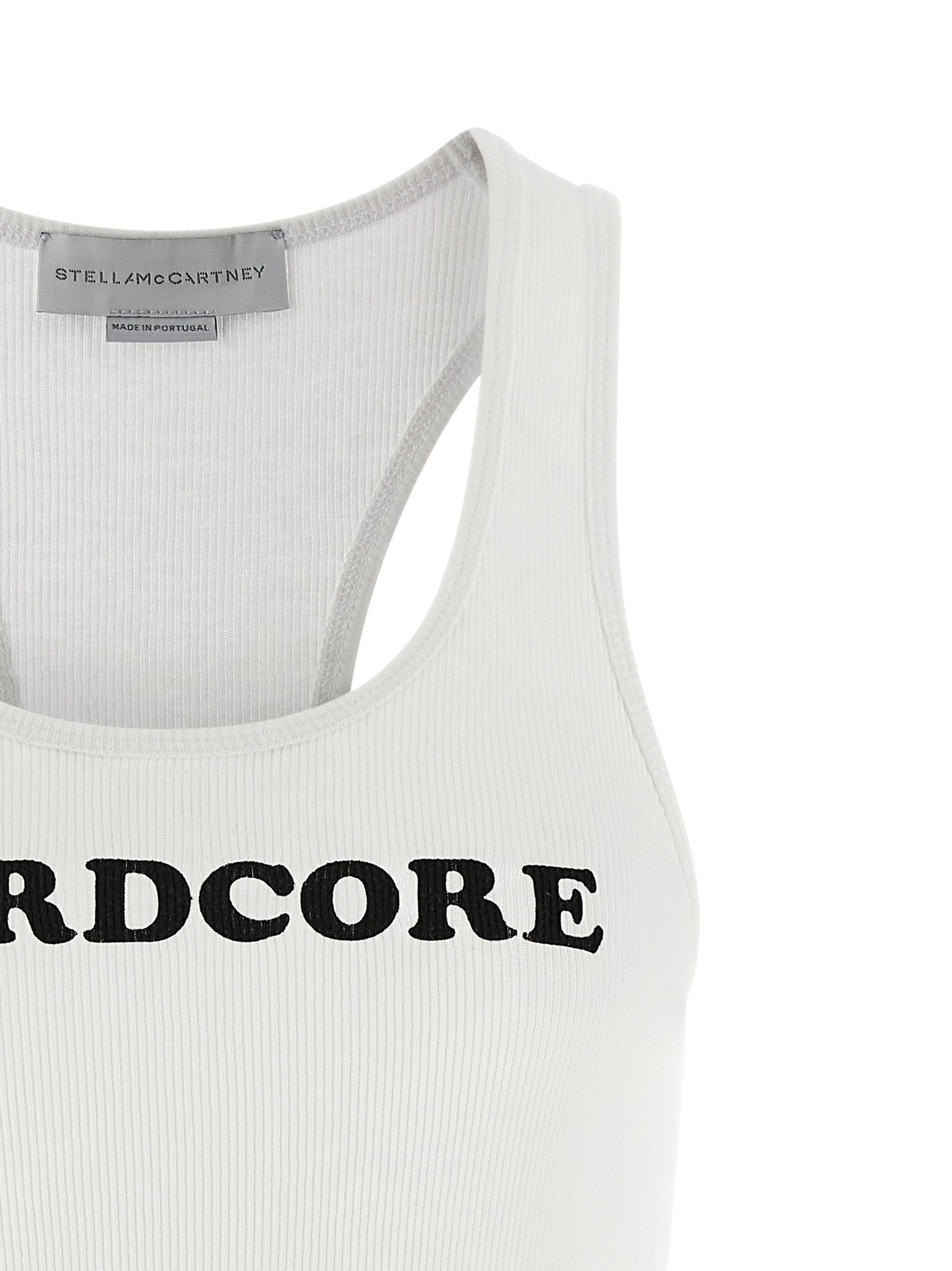 STELLA MCCARTNEY - STELLA MCCARTNEY - Top slogan ’Hardcore’ - Women’s Tops