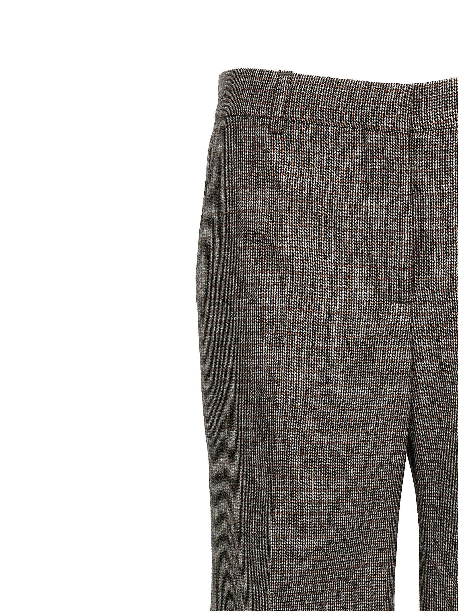 STELLA MCCARTNEY - STELLA MCCARTNEY - Houndstooth foot pants - Women’s Pants