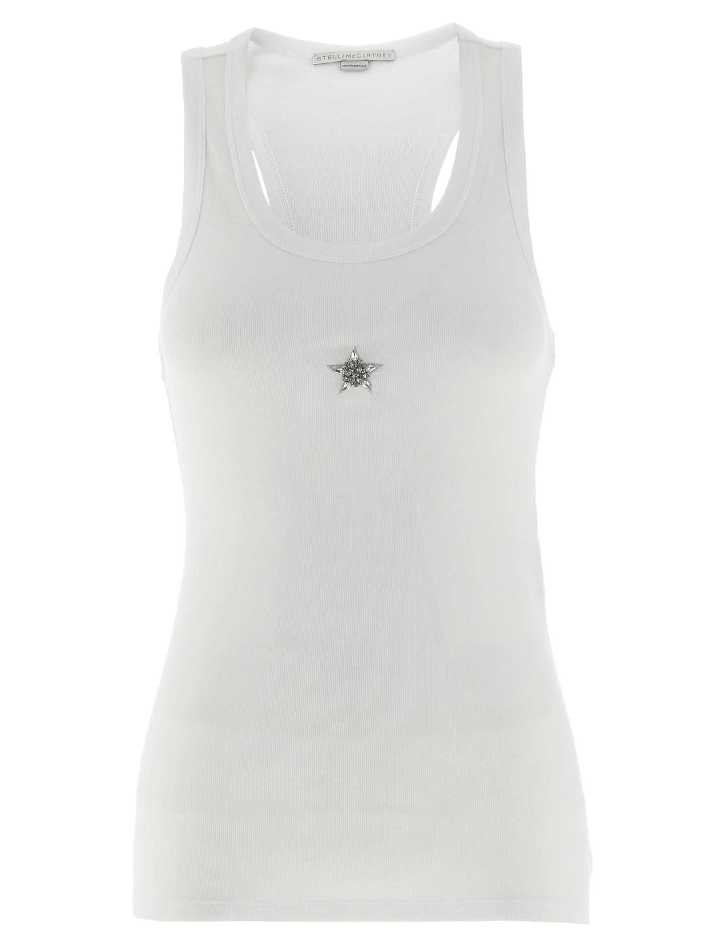 STELLA MCCARTNEY - STELLA MCCARTNEY - ’Crystal mini Star’ top - Women’s Tops