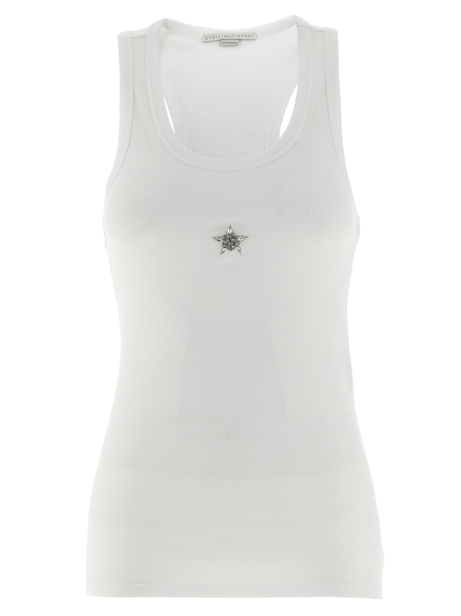 STELLA MCCARTNEY - STELLA MCCARTNEY - ’Crystal mini Star’ top - Women’s Tops