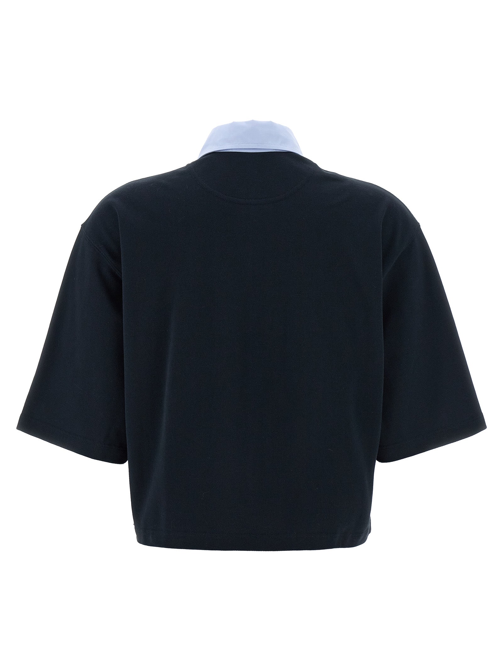 STELLA MCCARTNEY - STELLA MCCARTNEY - Cropped piquet polo - Women’s Tops