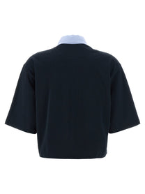 STELLA MCCARTNEY - STELLA MCCARTNEY - Cropped piquet polo - Women’s Tops