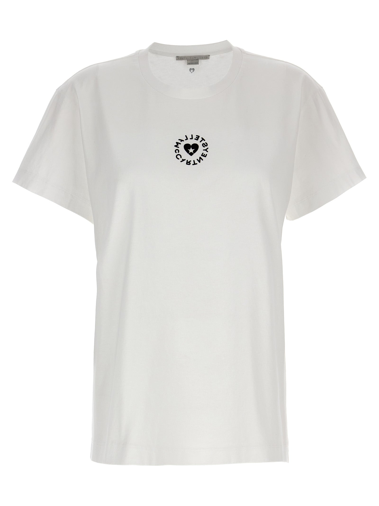 STELLA MCCARTNEY - STELLA MCCARTNEY - ’Iconic Mini Heart’ T-shirt - Women’s Tops