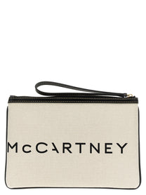 STELLA MCCARTNEY - STELLA MCCARTNEY - Logo clutch bag - Women’s Bags