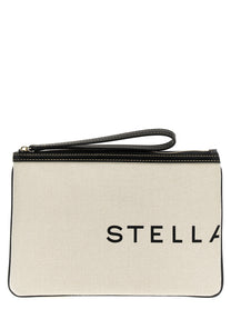 STELLA MCCARTNEY - STELLA MCCARTNEY - Logo clutch bag - Women’s Bags