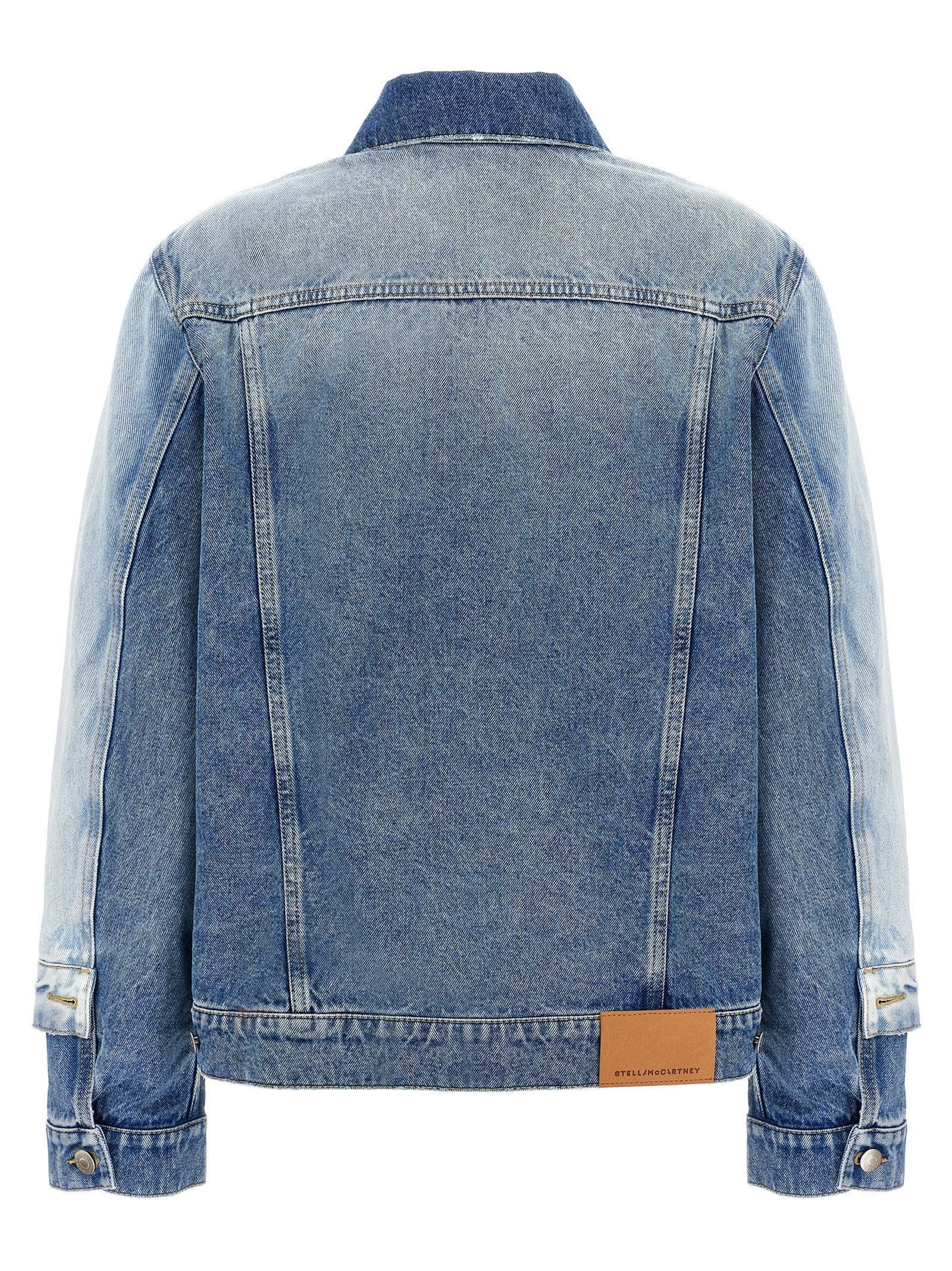 STELLA MCCARTNEY - STELLA MCCARTNEY - Layered denim jacket - Women’s Outerwear