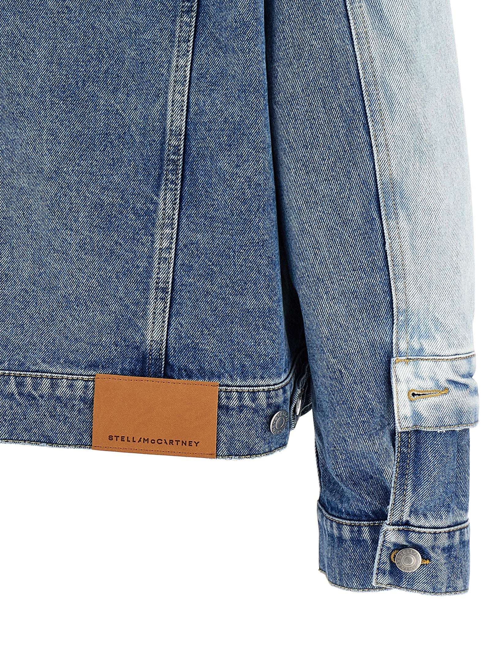 STELLA MCCARTNEY - STELLA MCCARTNEY - Layered denim jacket - Women’s Outerwear