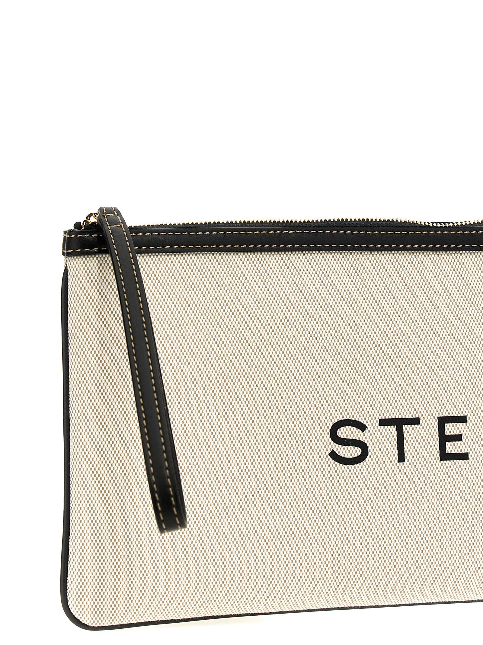 STELLA MCCARTNEY - STELLA MCCARTNEY - Logo clutch bag - Women’s Bags