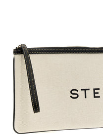 STELLA MCCARTNEY - STELLA MCCARTNEY - Logo clutch bag - Women’s Bags