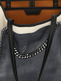 STELLA MCCARTNEY - STELLA MCCARTNEY - ’Trompe L’Oeil Print On’ shopping bag - Women’s Bags