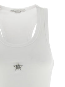 STELLA MCCARTNEY - STELLA MCCARTNEY - ’Crystal mini Star’ top - Women’s Tops
