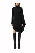 Stella McCartney Women's Asymmetrical Dress Black, view 2