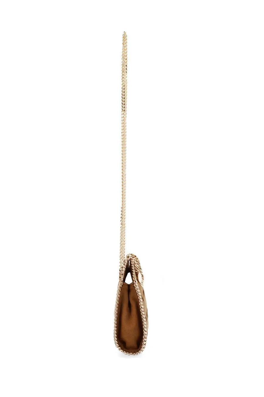 Stella McCartney Women's Falabella Micro Bag Brown, view 3