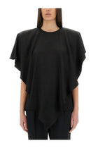 Stella McCartney Women's Draped Top Black