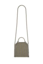 Stella McCartney Women's Falabella Micro Tote Bag Grey, view 4