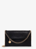 Stella McCartney Women's Falabella Wallet Shoulder Bag in Shaggy Deer Black