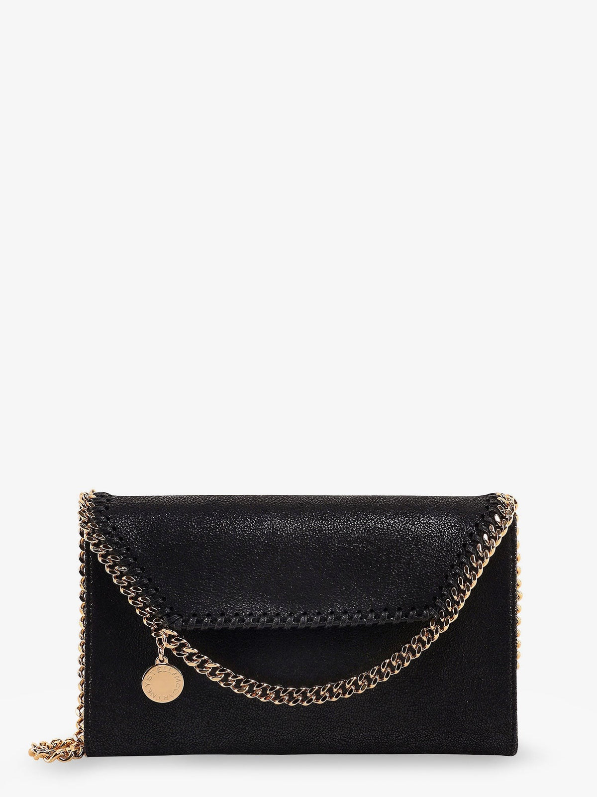 Stella McCartney Women's Falabella Wallet Shoulder Bag in Shaggy Deer Black