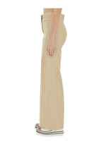 Stella McCartney Women's Flare Fit Pants Beige, view 4