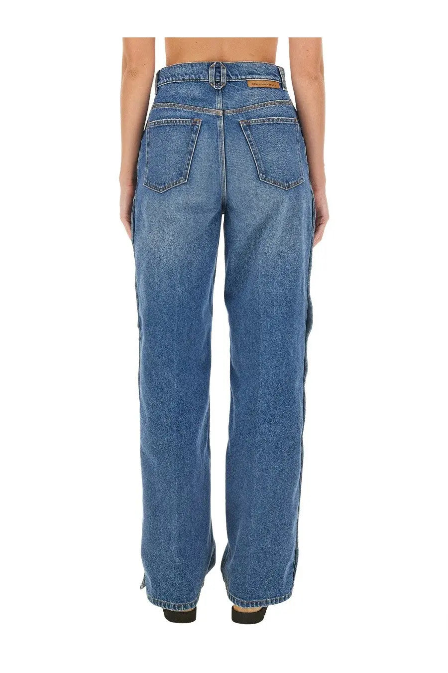 Stella McCartney Women's Loose Fit Jeans Blue, view 3