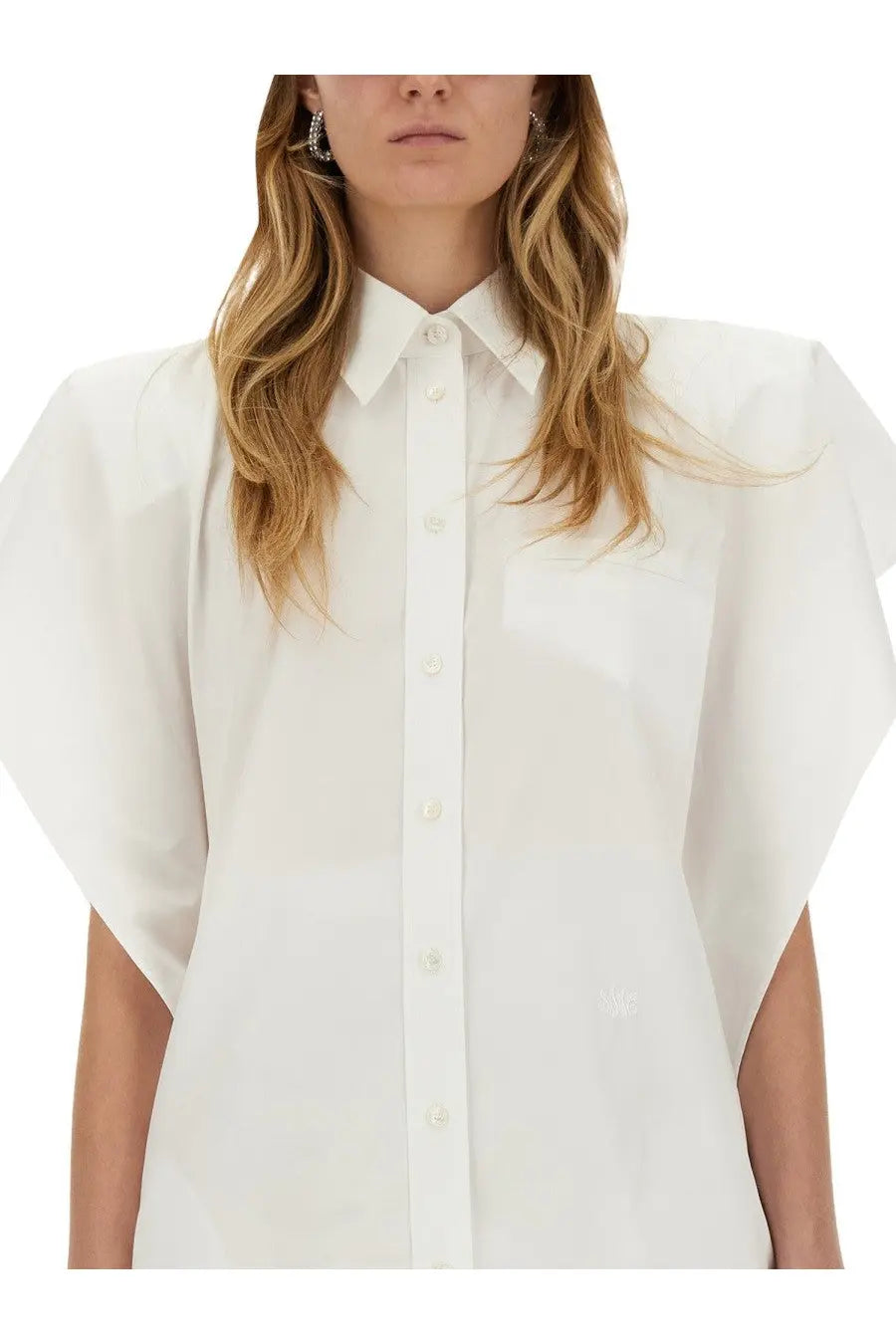 Stella McCartney Women's Poplin Dress White, view 4