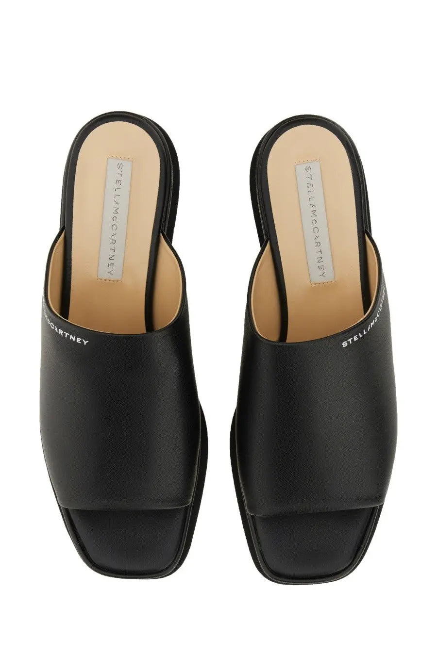 Stella McCartney Women's Sandal Sneak Elyse Eco Black, view 2