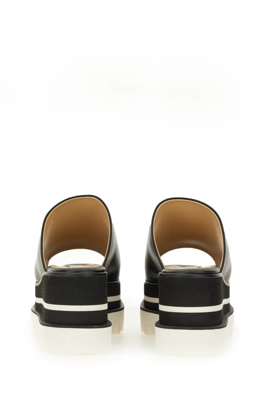 Stella McCartney Women's Sandal Sneak Elyse Eco Black, view 3