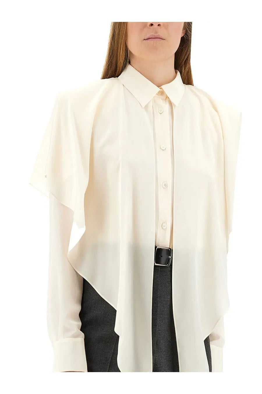 Stella McCartney Women's Semi Transparent Shirt White, view 3