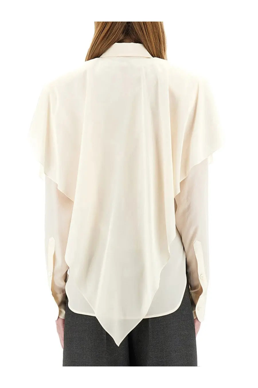 Stella McCartney Women's Semi Transparent Shirt White, view 4