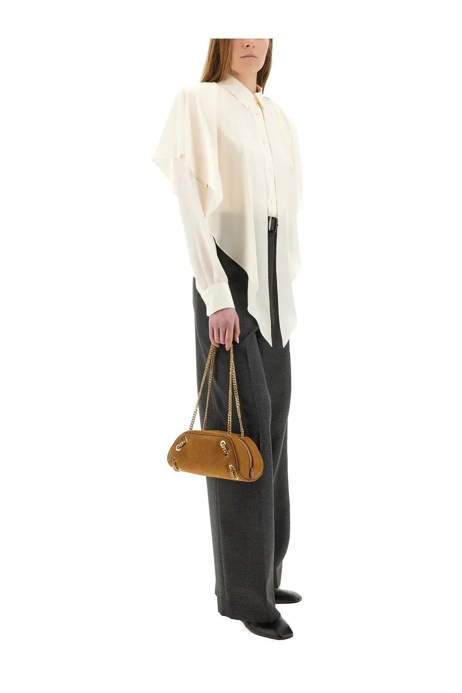 Stella McCartney Women's Semi Transparent Shirt White, view 2