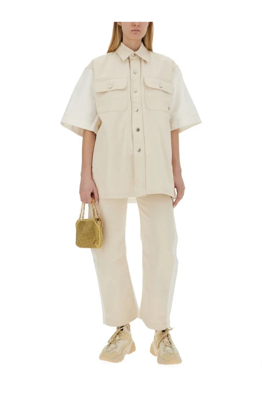 Stella McCartney Women's Utility Jeans White, view 2