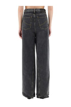 Stella McCartney Women's Wide Leg Jeans Black, view 3