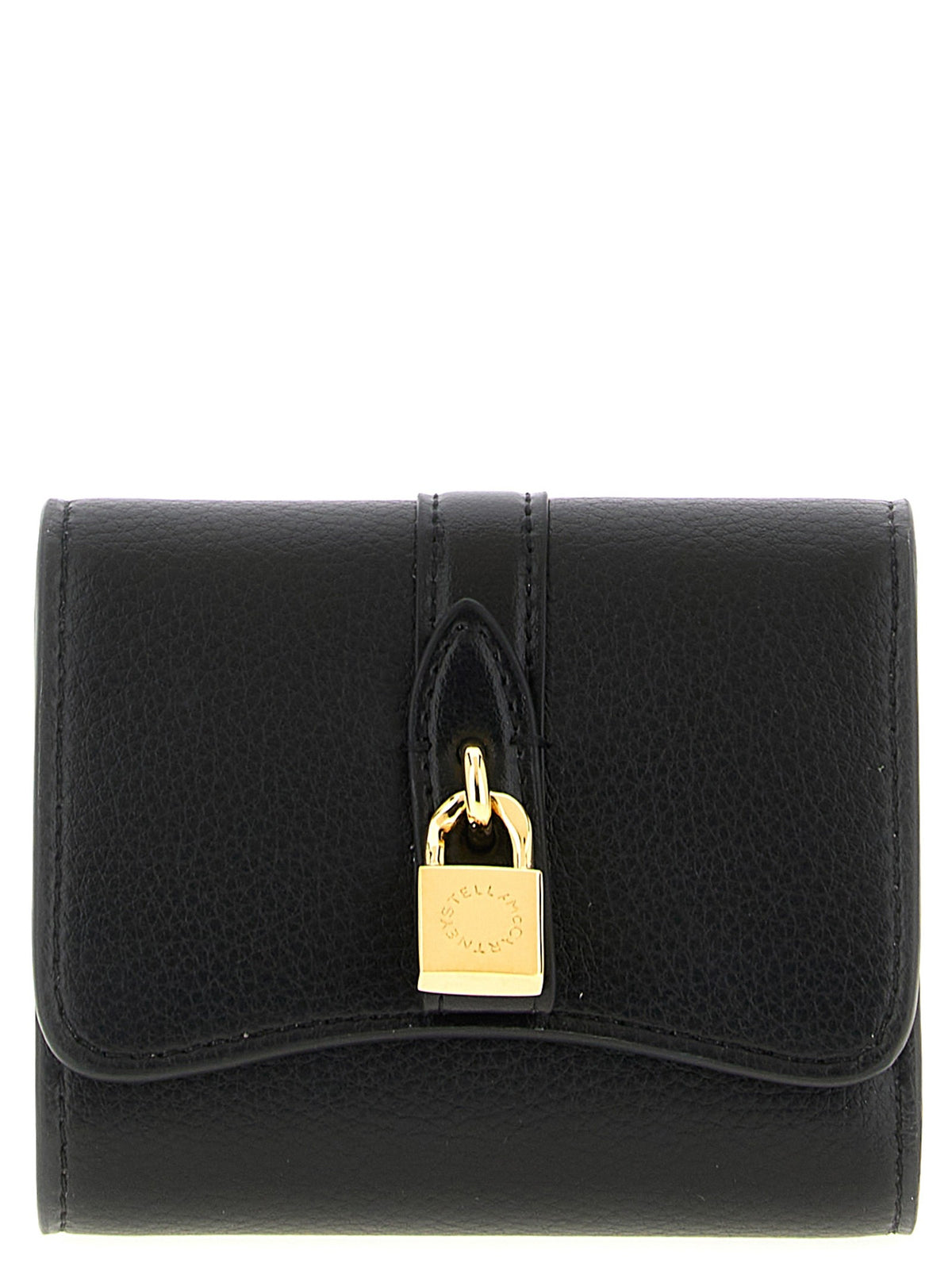 Stella McCartney Stella Rider Trifold Wallet Black