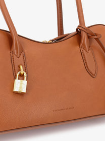 Stella McCartney Women's Stella Ryder Medium Vegan Leather Shoulder Bag Brown