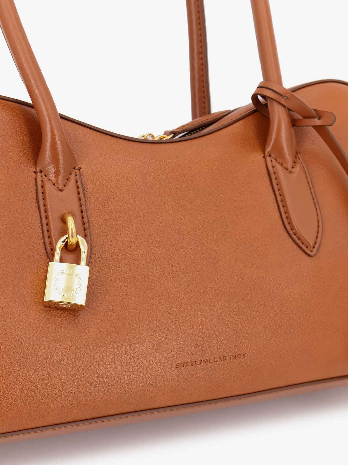Stella McCartney Women's Stella Ryder Medium Vegan Leather Shoulder Bag Brown, view 4