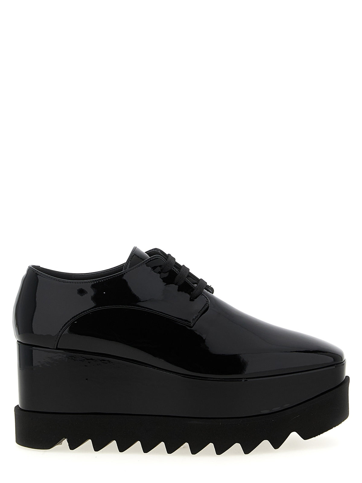 Stella McCartney Stellabration Capsule Monocrome Elyse Wedges Black
